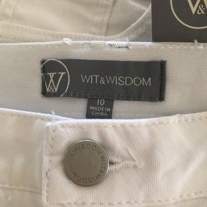 NWT Wit and Wisdom (Nordstrom) White Jeans